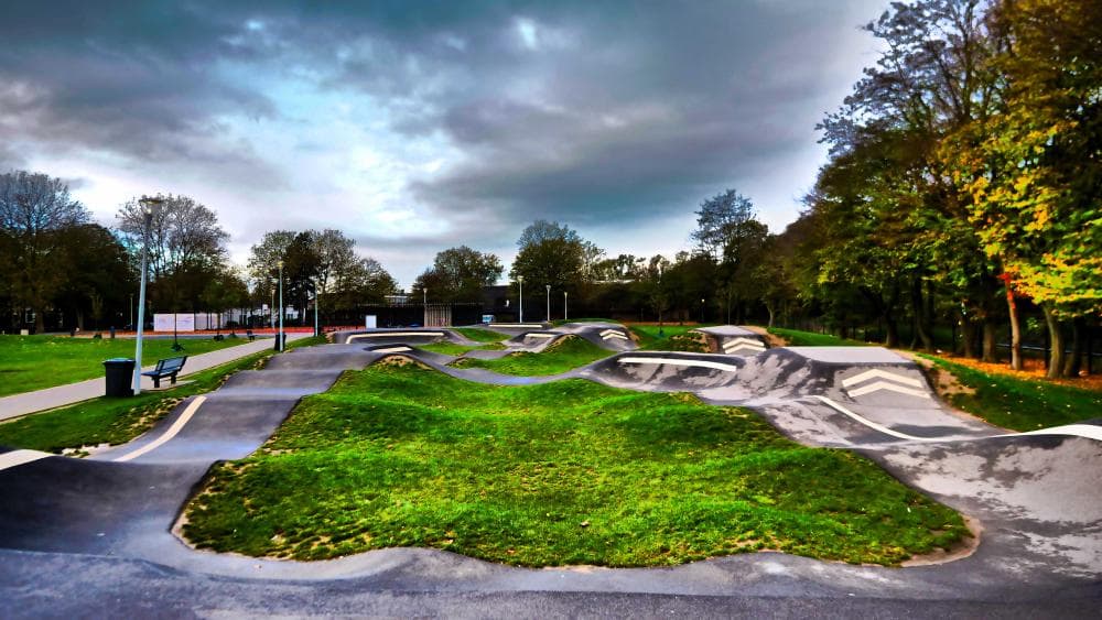 Photo of Pumptrack Kaarst der Freizeitanlage