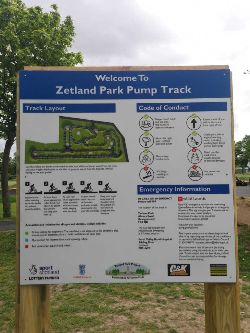 Photo of Zetland Park Pump Track