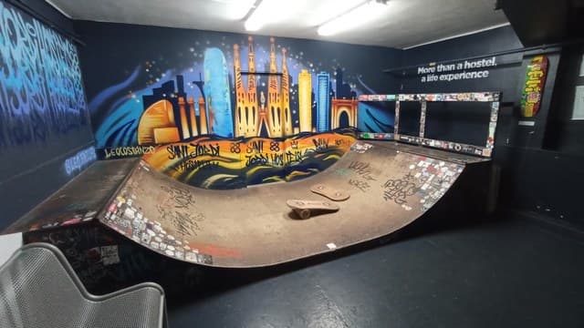 Photo of Sant Jordi hostel mini ramp